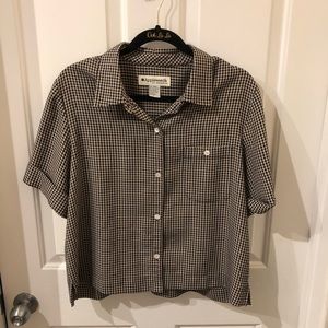 💫2/$10💫VINTAGE Checkered Button Down